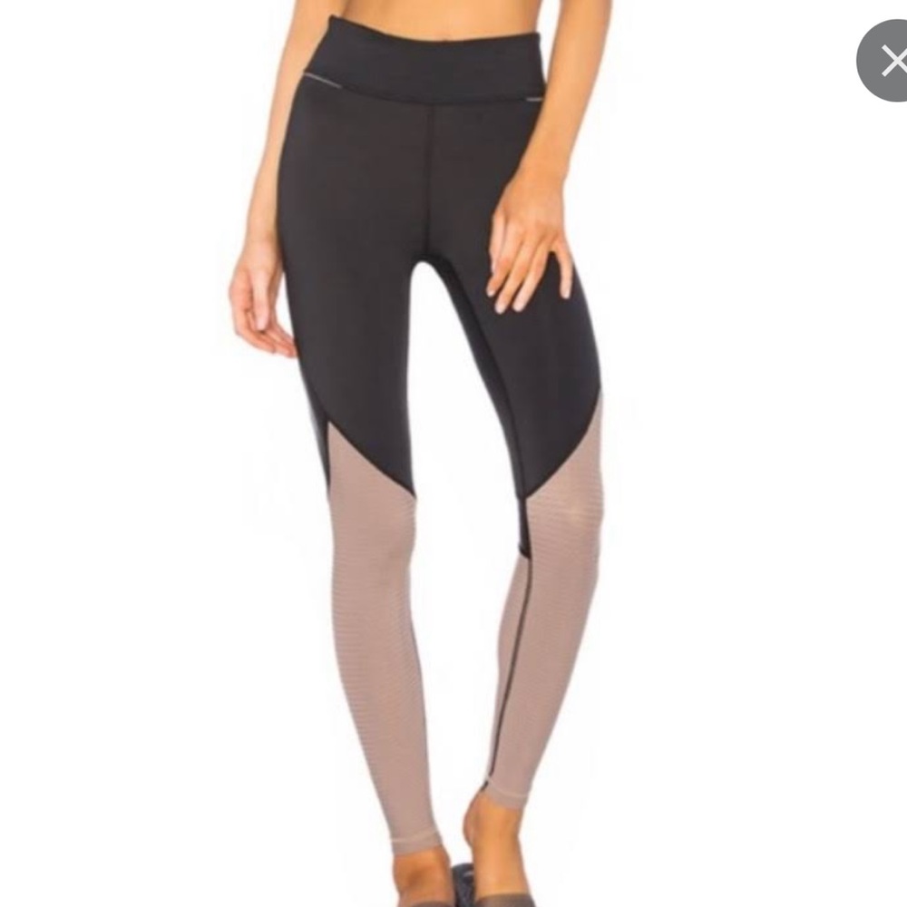 ALALA Revolve - Captain Ankle Tights Black Slate Tan Leggings